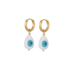 Kirurginteräsrenkaat, FRENCH RIVIERA|Evil Eye -suojeleva silmä