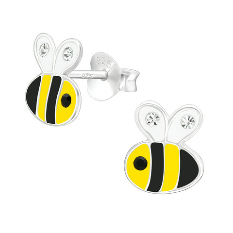 Lasten hopeanapit, Summer Bumblebee -mehiläiskorvakorut