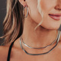 FRENCH RIVIERA|Lyra Earrings -kirkkaat renkaat (kaksi väriä)