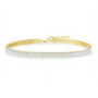 FRENCH RIVIERA|Carly  -kultainen kristalli choker