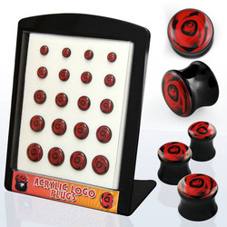 Plugi, Red Rose 6mm
