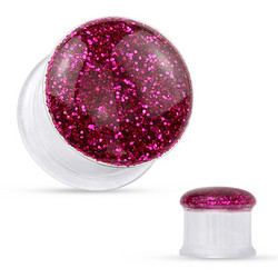 Plugi 10mm, Fuksia kimallus