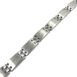 Kirurginteräsrannekoru, Classic with Line Decoration