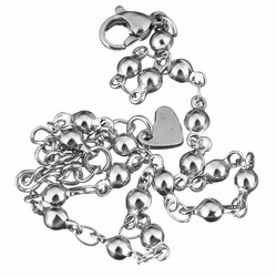 FRENCH RIVIERA, Classic Anklet -yksinkertainen kirurginteräsnilkkakoru