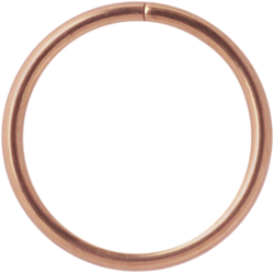 Nenäkoru, nenärengas Seamless Roseline Ring  (1mm/useita kokoja)