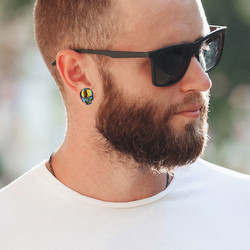 Plugi 16mm, AB Skull in White