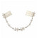 Hiuskoru, ATHENA BRIDAL JEWELLERY|Dainty Crystal Vine in Gold