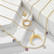 Kerroskaulakoru, FRENCH RIVIERA|Tortoise Layer Necklace in Gold