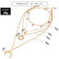 Kerroskaulakoru, FRENCH RIVIERA|Tortoise Layer Necklace in Gold