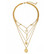 Kerroskaulakoru, FRENCH RIVIERA|Delicate Layer Necklace in Gold
