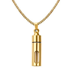 Avattava kirurginteräskaulakoru, Gold Sweater Necklace