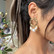 Korvakorut, FRENCH RIVIERA|Parisian Pearl Earrings -helmikorvakorut