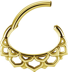 PREMIUM COLLECTION|Pitsi kulta septum & daith clicker