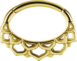PREMIUM COLLECTION|Pitsi kulta septum & daith clicker