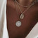 Kerroskaulakoru, FRENCH RIVIERA|Holiday Seashell Necklace in Silver