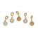 Maskotti/riipus, BOHM PARIS|Lockie Charm Cassy nuances beige
