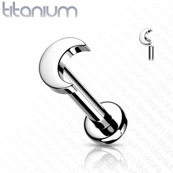 Rustokoru/traguskoru, Implant Grade Titanium Mini Crescent Moon