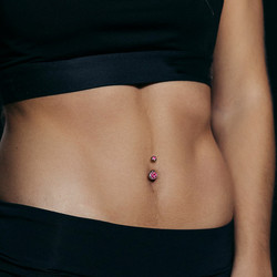 Napakoru, Implant Grade Titanium Crystal Belly Button