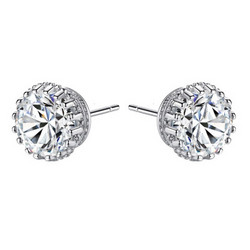 Kristallikorvakorut, ATHENA BRIDAL|Princess Crystal Earrings