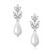 Kristallikorvakorut, ATHENA BRIDAL|Delicate Pearl Earrings