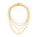 Kaulakorusetti, FRENCH RIVIERA|Chunky Pearl Necklace in Gold