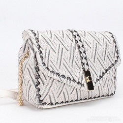 Laukku, BESTINI Paris|Boho Handbag with Black Details