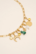 Maskotti/riipus, BOHM PARIS|Lockie Charm Casper nuances bleu-vert