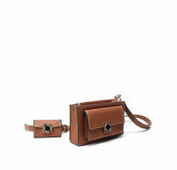 Laukku, BESTINI Paris|Crossbody Handbag in Brown