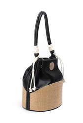 Laukku, BESTINI Paris|Bucket Handbag in Black