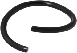 Nenäkoru, nenärengas Seamless Blackline® Ring  (1mm)