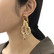 Korvakorut, PAPARAZZI|Chunky Gold Chain Earrings