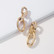 Korvakorut, PAPARAZZI|Chunky Oval Gold Chain Earrings