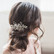 Hiuskoru, ATHENA BRIDAL|Romantic Flower Headpiece -Luxe Hair Comb (RG)