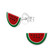 Hopeiset korvanapit, Watermelon -vesimelonikorvakorut
