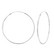 Hopeiset renkaat, Basic 50mm Silver Hoops