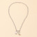 Kaulakoru, FRENCH RIVIERA|Simple Lock Necklace in Silver