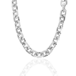 Kaulakoru, PAPARAZZI|Oval Fashion Chain in Silver