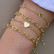 Rannekorusetti, FRENCH RIVIERA|Heart Bracelets in Gold