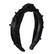 Hiuspanta|SUGAR SUGAR, Black Knot Hairband -solmupanta helmillä