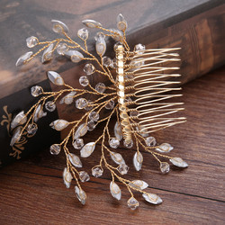 Hiuskoru, hiuskampa ROMANCE| Sparkly Hairpiece in Gold