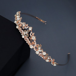 Hiuskoru, tiara ROMANCE|Classic Tiara in Rosegold