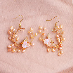 Juhlakorvakorut, ROMANCE|Romantic Twine Earrings in Gold