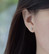 Hopeanapit, PREMIUM COLLECTION|Basic CZ Crystal Earstuds