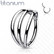 Lävistysrengas, Implant Grade Titanium Triple Hoops