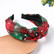 Hiuspanta|SUGAR SUGAR, Christmas Hairband in Red, Green & Gold