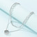 Kerroskaulakoru, FRENCH RIVIERA|Double Layer Hoop Necklace in Silver