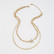 Kerroskaulakoru, FRENCH RIVIERA|Two Layer Star Necklace in Gold