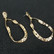 Korvakorut, FRENCH RIVIERA|Large Paola Earrings in Gold