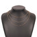 Kerroskaulakoru, FRENCH RIVIERA|Short Ball Layer Necklace in Gold