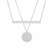 Kirurginteräskorusetti, FRENCH RIVIERA|Noemie Silver Necklace Set
